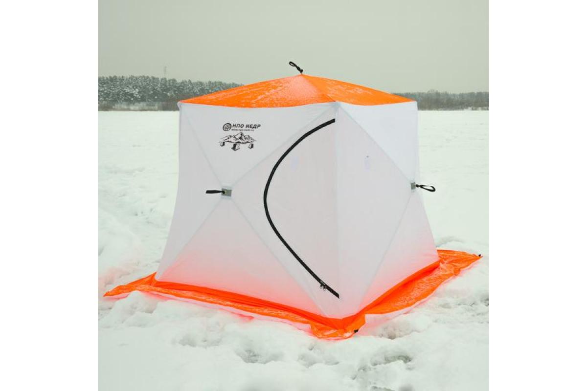 картинка Палатка Кедр для зимней рыбалки КУБ-2 трехслойная