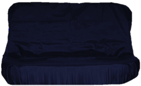 картинка Чехол грязезащитный T-Plus на заднее сиденье (черный, оксфорд 240, цельный, мешок для хранения)