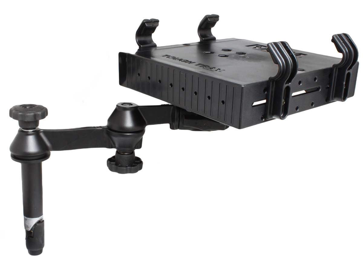 картинка Крепления RAM® Tough-Tray™ с двойным поворотным кронштейном и 4-дюймовым верхним полюсом 