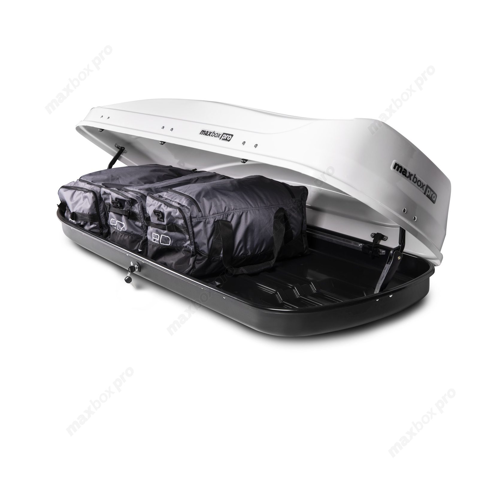картинка Автобокс MaxBox PRO 520 (большой) белый глянцевый