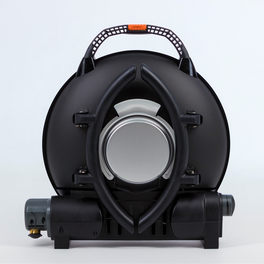 картинка Гриль газовый O-GRILL 700T bicolor черный-кремовый (в комплекте адаптер тип А)