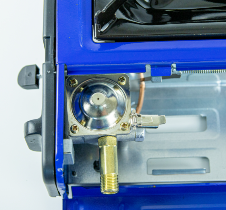 картинка Плита газовая СЛЕДОПЫТ М5 (с переходником), цанговый/бытовой баллон