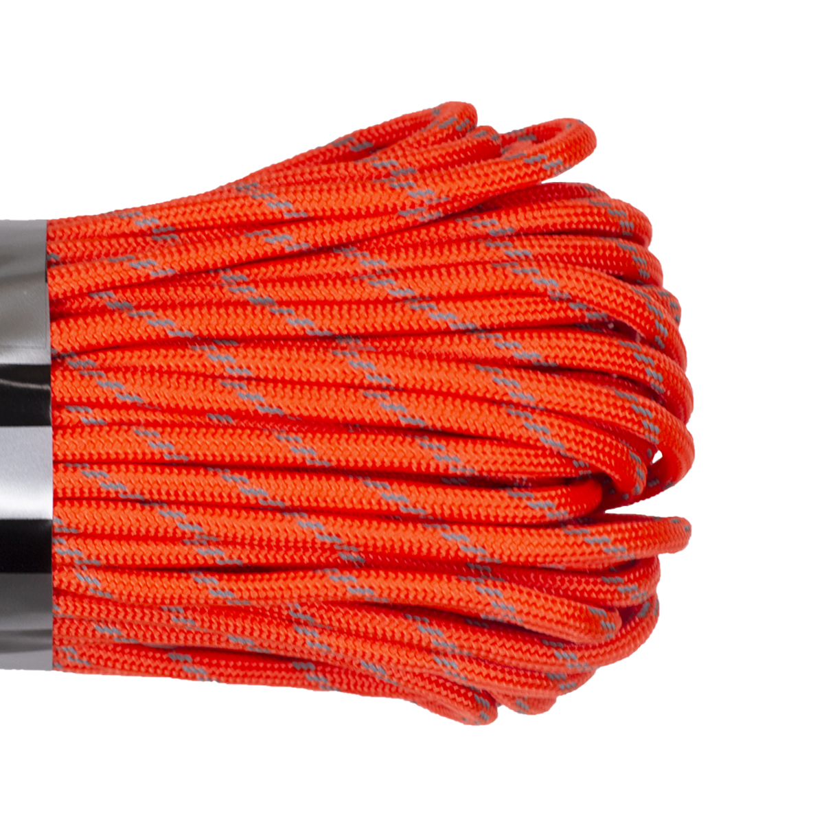 картинка Паракорд 550 CORD nylon 30м световозвращающий (neon orange)