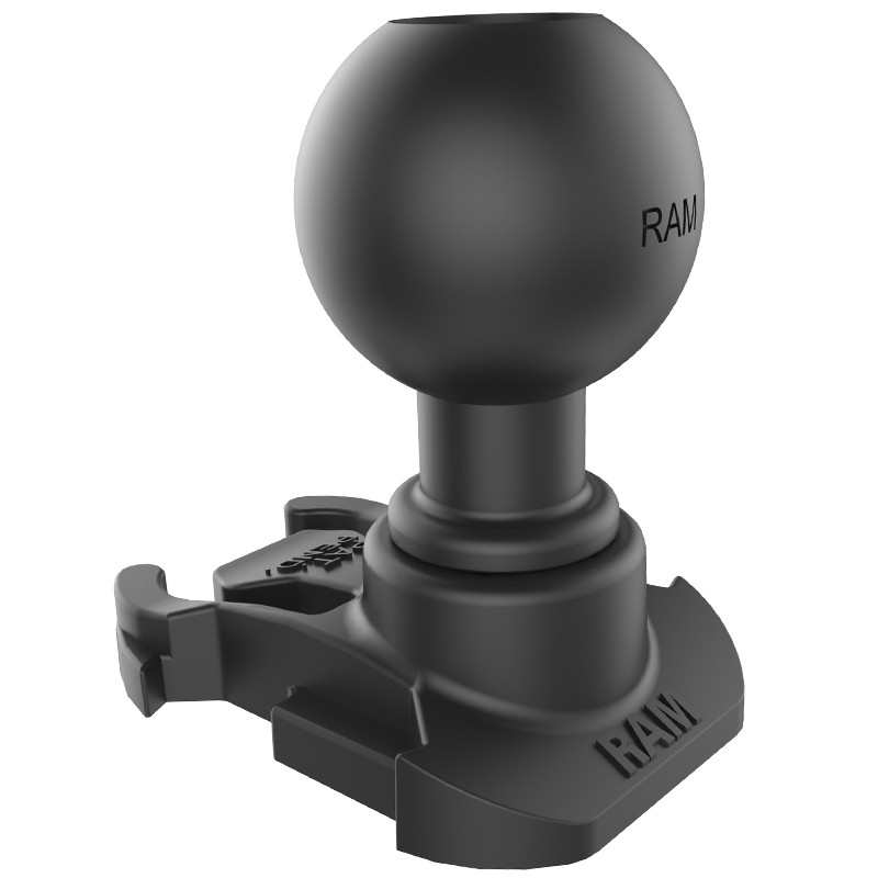 картинка Крепление RAM® для штатных держателей GoPro площадка с защелкой и шаром 25 мм (1") 