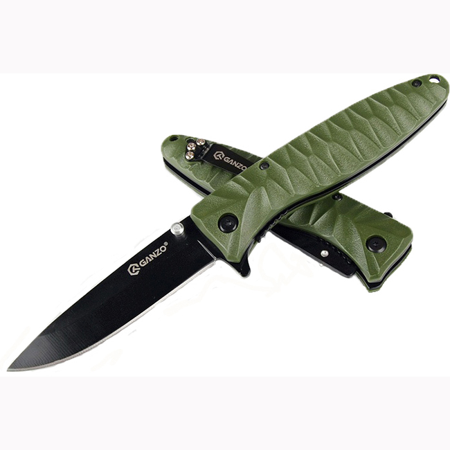 картинка Нож Ganzo G620 зеленый