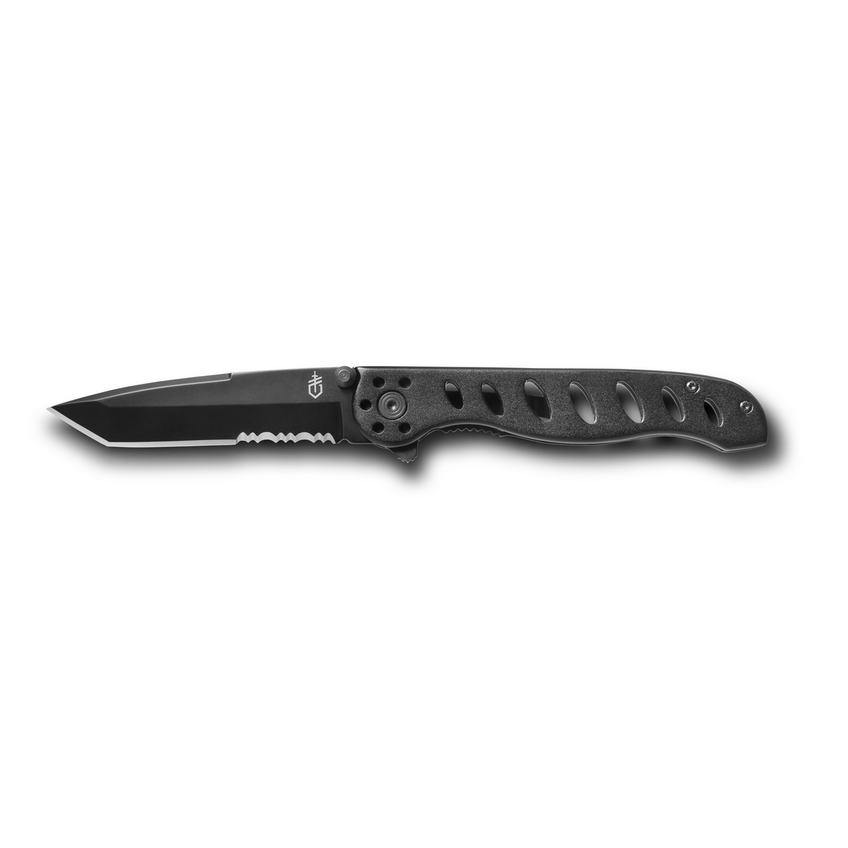 картинка Нож Gerber Tactical Evo Large Tanto прямое-серрейторное лезвие, блистер, 31-001755