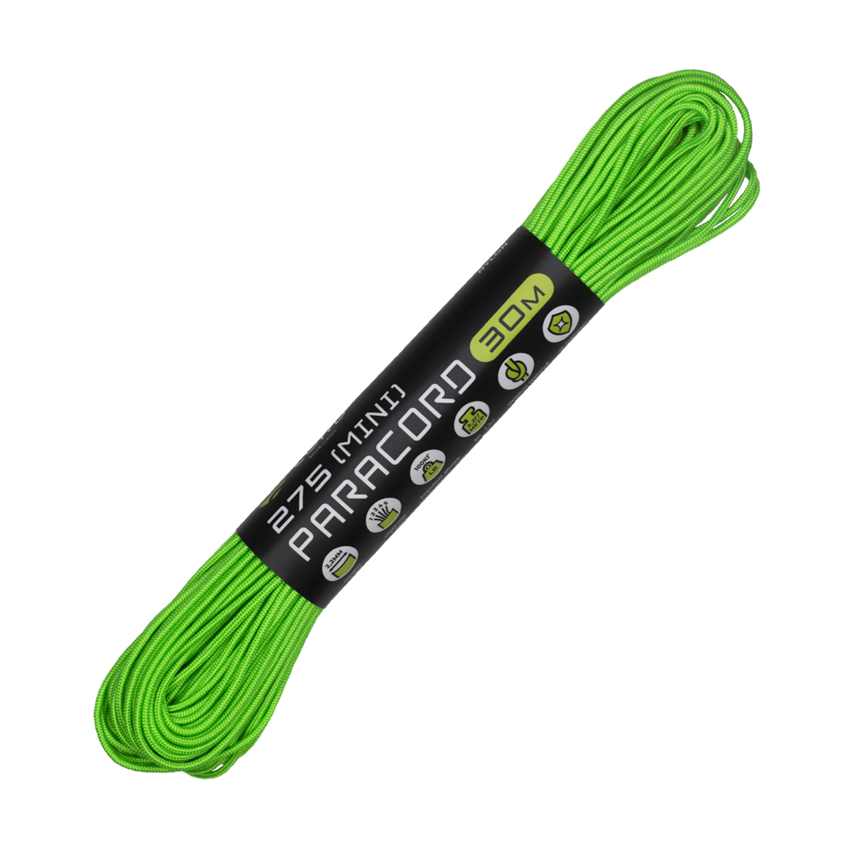 картинка Паракорд 275 (мини) CORD nylon 30м (green)