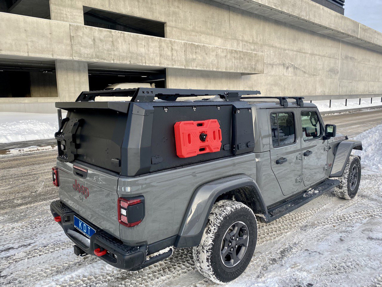 Багажник для авто палатки алюминиевый Jeep Gladiator