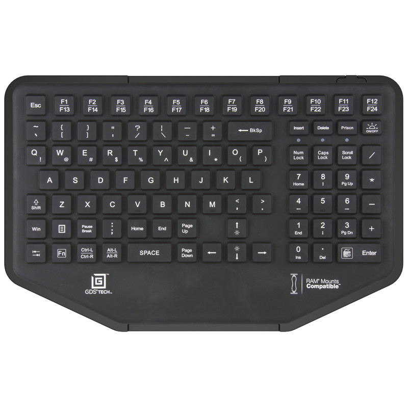 картинка Защищенная клавиатура GDS® Keyboard™ с 10-клавишной цифровой клавиатурой 