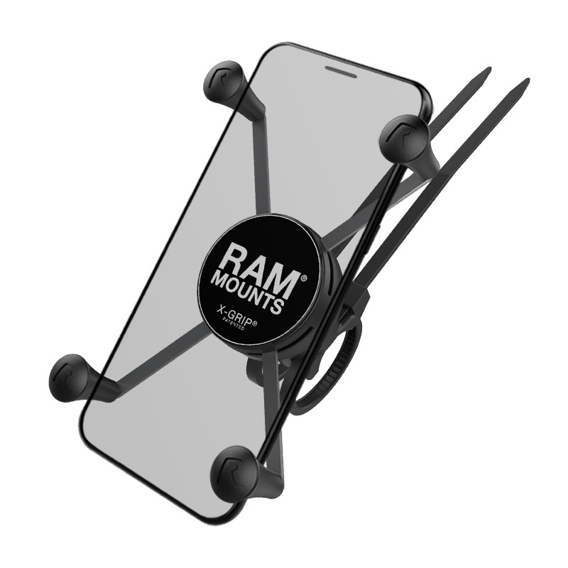 картинка Крепление для большого телефона RAM® X-Grip® с велосипедной базой RAM® EZ-On / Off ™ 