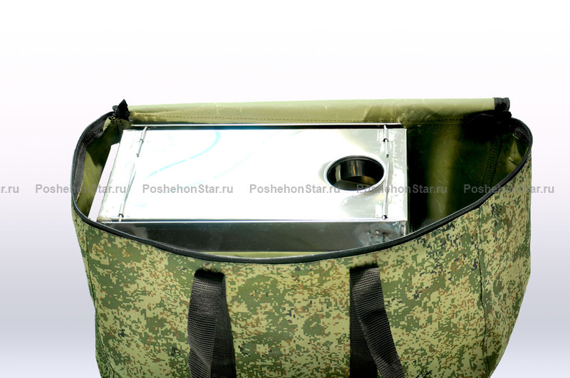 картинка Печь PoshehonStar Турист с искрогасителем и экраном 15л