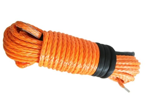 картинка Трос для лебёдки синтетический 12 мм 28 м (Оранжевый)