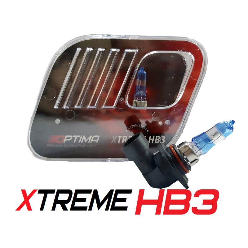 картинка Галогенные лампы Optima Xtreme HB3 +130% light 4200K, 12V, 65W