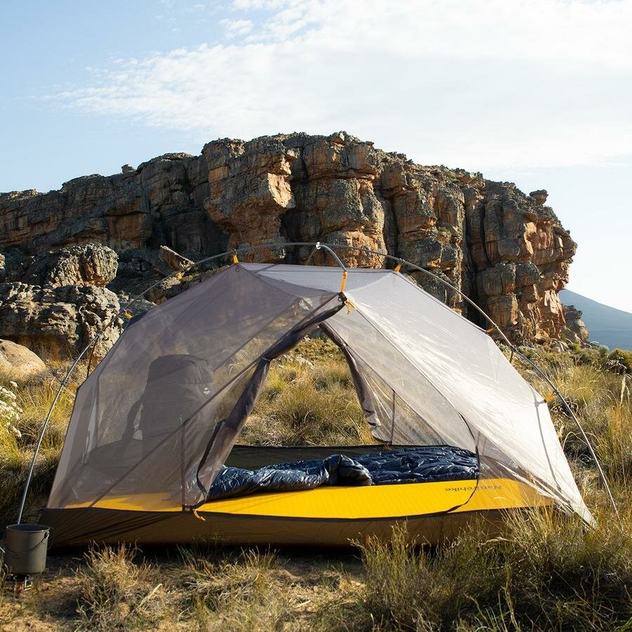 картинка Палатка Naturehike Mongar NH17T007-M 20D  двухместная сверхлегкая , серая, 6927595708071