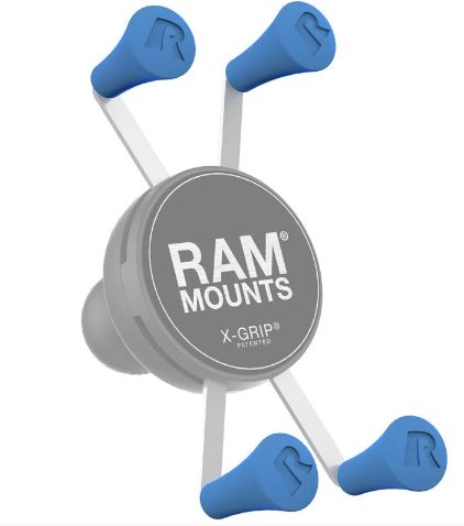 картинка Резиновые наконечники RAM® X-Grip®для креплений, 4 шт, цвет синий