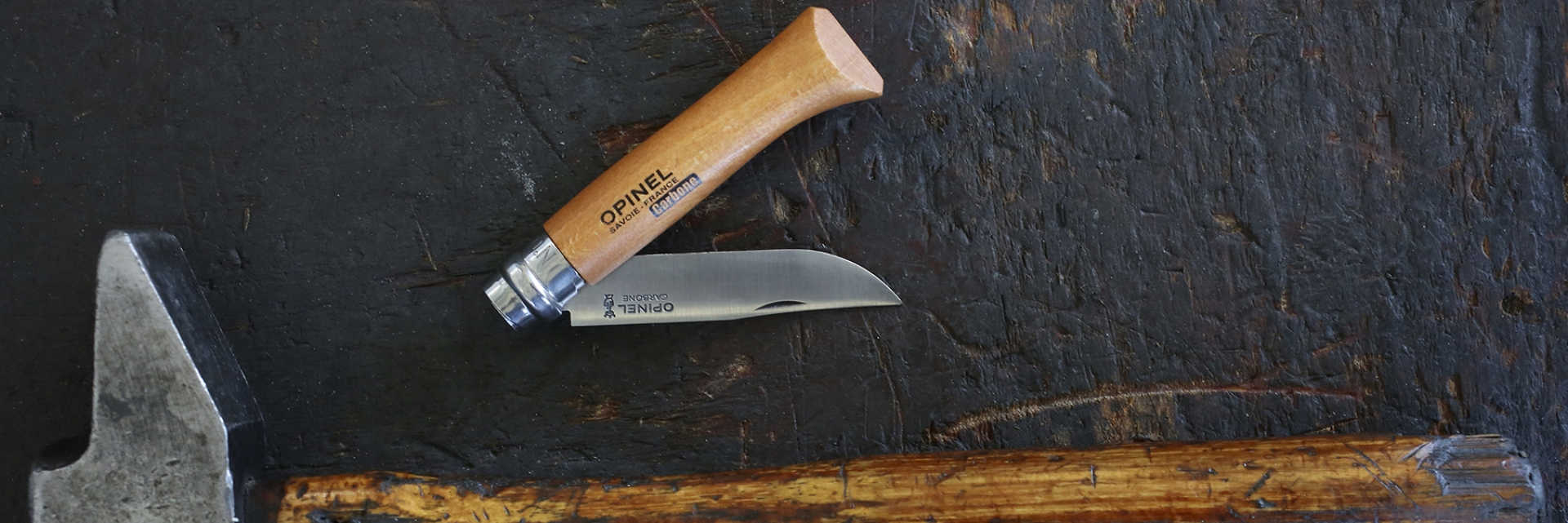 картинка Нож Opinel №7, углеродистая сталь, рукоять из дерева бука