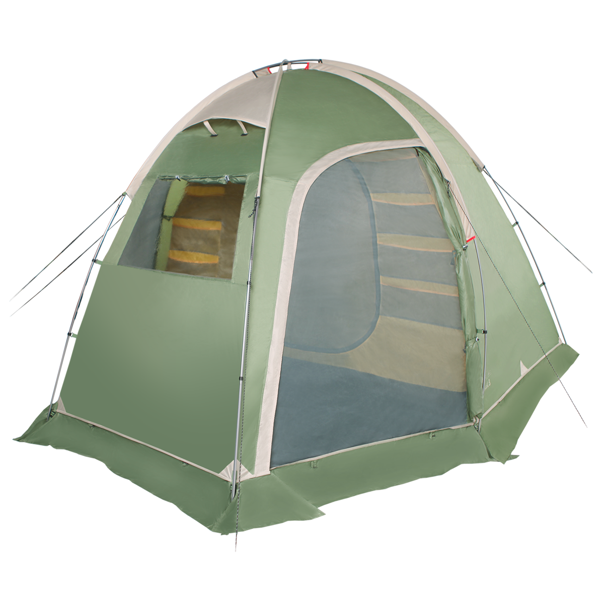 картинка Палатка BTrace Newest 3, алюминиевый каркас (Зеленый)