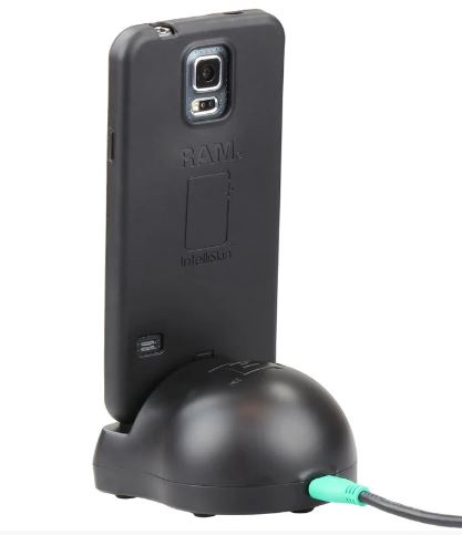 картинка Cетевая зарядная док-станция RAM® mounts GDS для смартфонов и планшетов в чехлах Intelliskin®. Кабель микроUSB 2.0 в комплекте