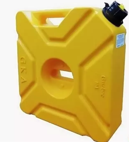 картинка Канистра 5 литров GKA 80x255x365 мм, 1.15кг желтый