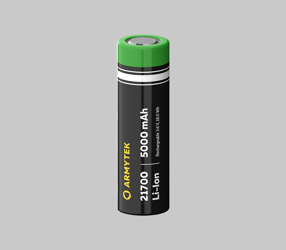 картинка Батарея Armytek 21700 Li-Ion 5000 mAh battery Without PCB