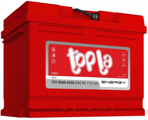 картинка Аккумулятор TOPLA 66e TOPLA Energy 56649  E66H (108066) L2