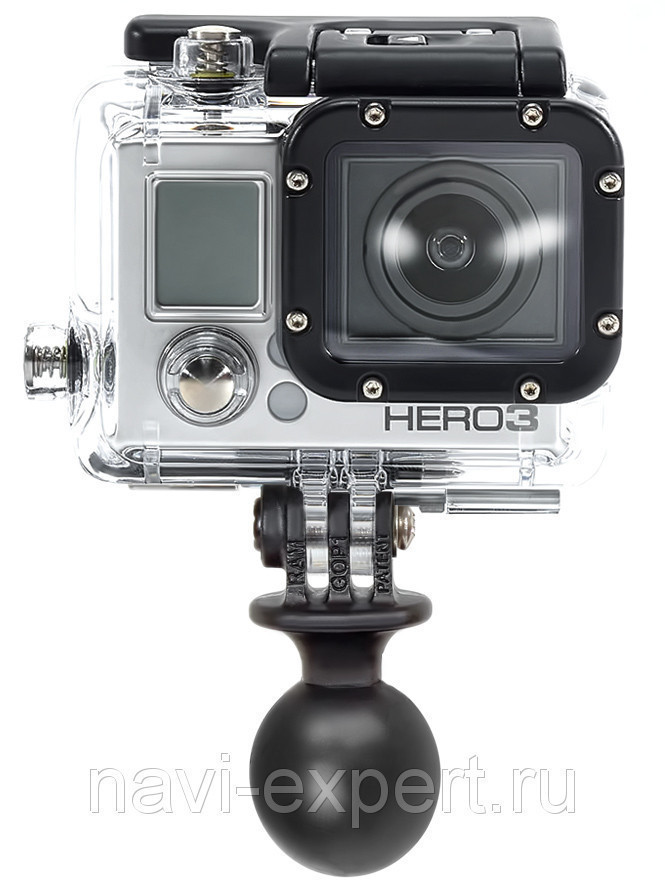 картинка Крепление RAM® камер GoPro на плоскую поверхность, круглая площадка, муфта 150 мм