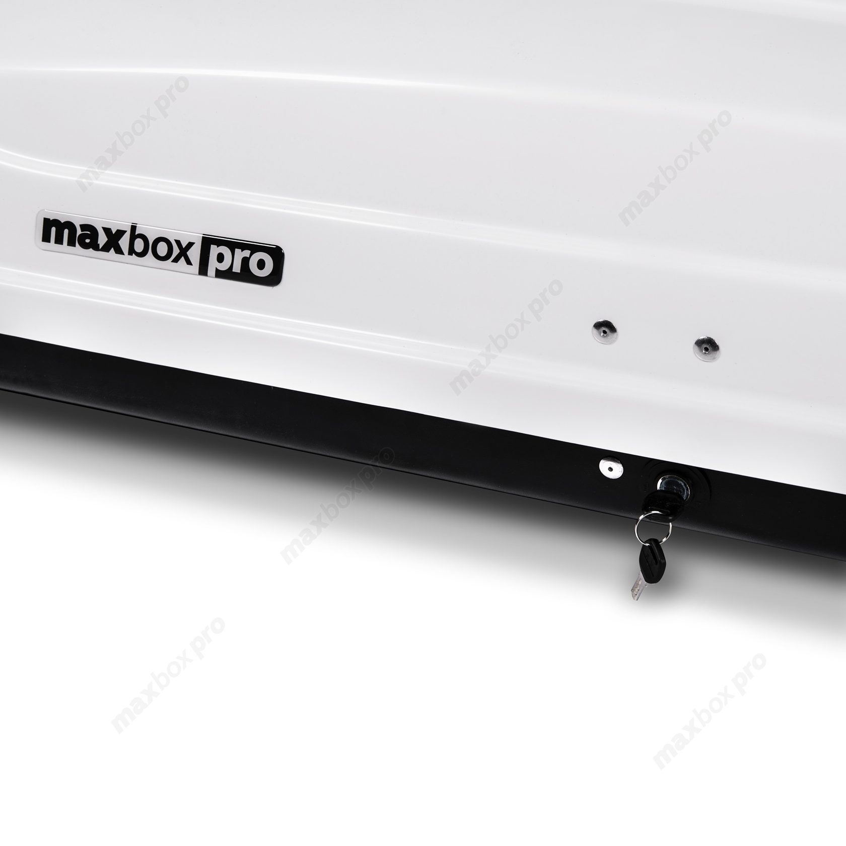 картинка Автобокс MaxBox PRO 460 (средний) белый глянцевый