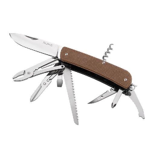 картинка Нож multi-functional Ruike L51-N коричневый