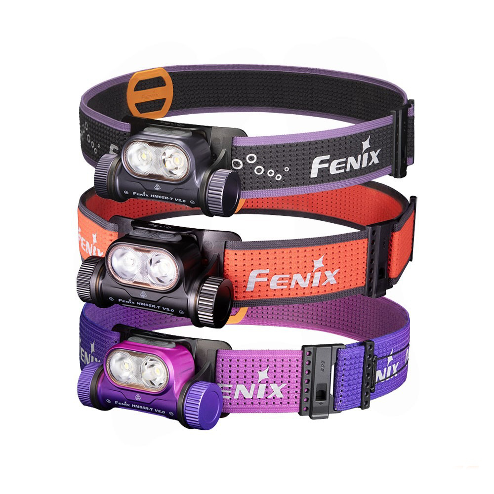 картинка Налобный фонарь Fenix HM65R-T V2.0 фиолетовый