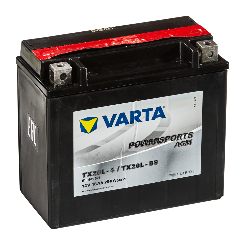 картинка Аккумулятор VARTA 18Ah Varta 12V 518 901 025 AGM