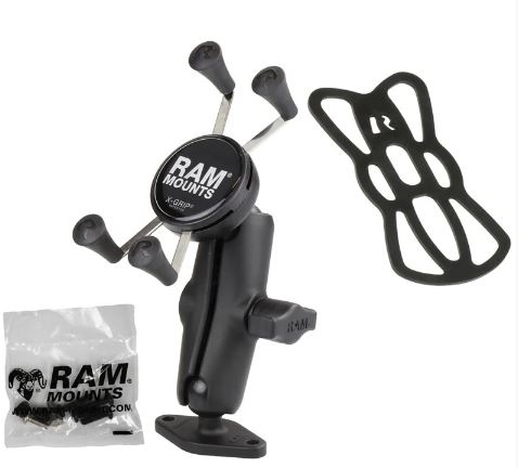 картинка Крепление RAM® для 4-5,5" смартфонов, муфта 95 мм, ромб, шары 25 мм (1")