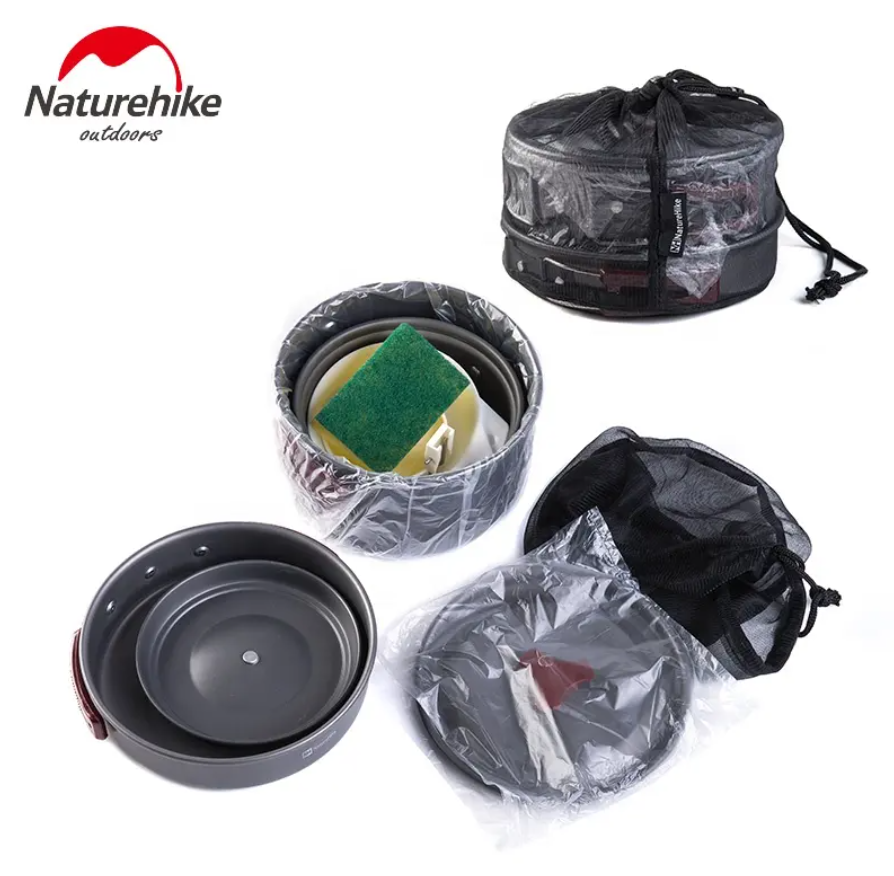 картинка Набор посуды Naturehike туристический 3 в1 (3 миски+половник)