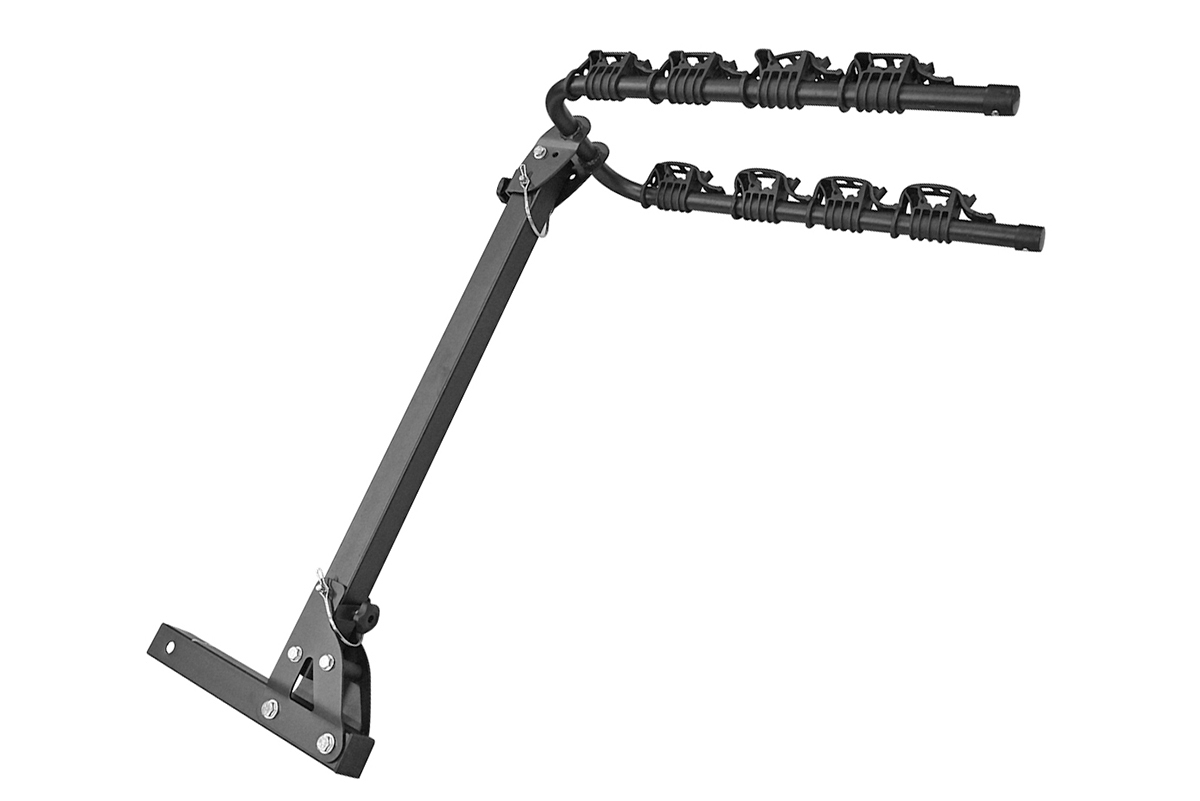 картинка Велобагажник РИФ в квадрат для фаркопа на 4 велосипеда