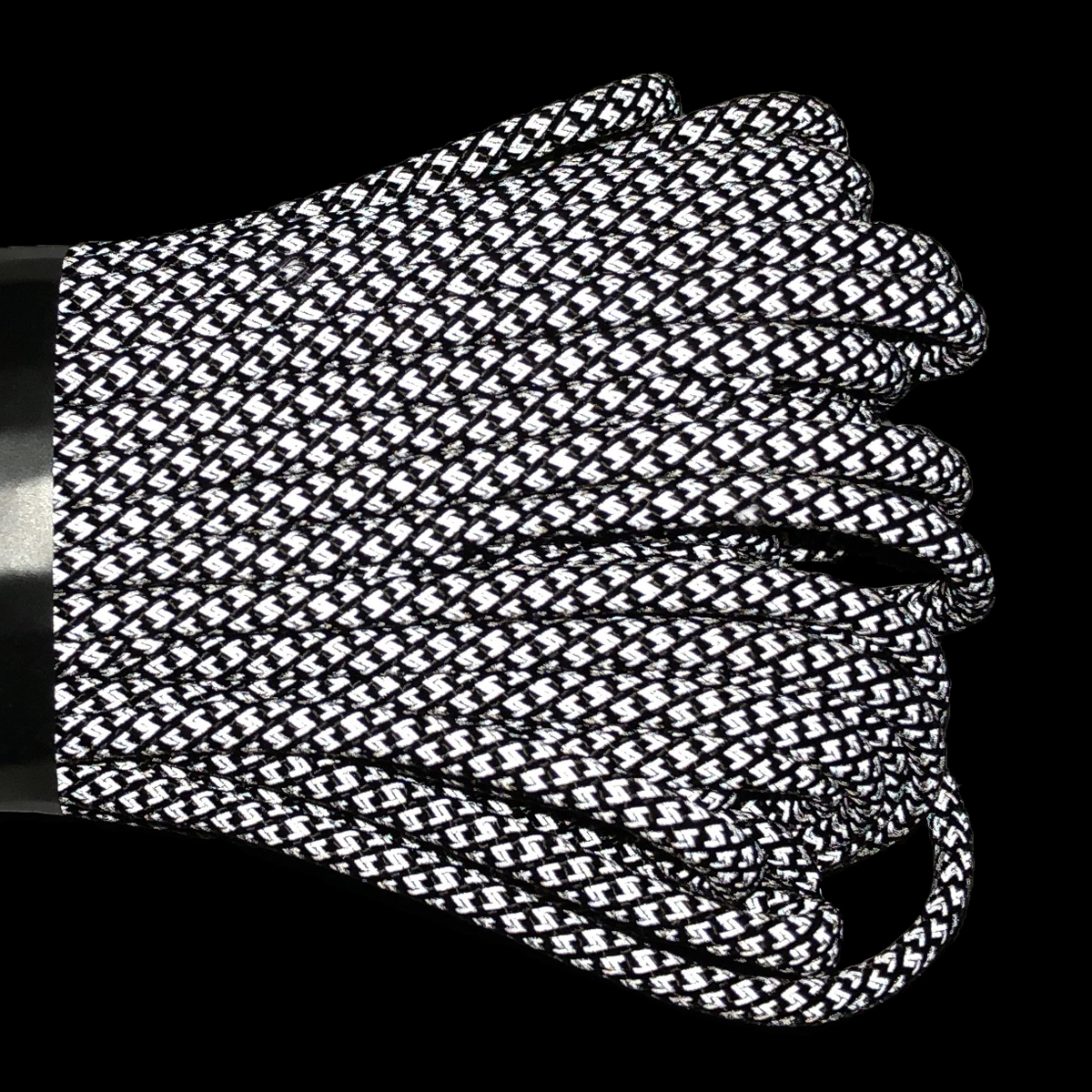 картинка Паракорд 550 CORD nylon 10м SuperReflective (black snake)