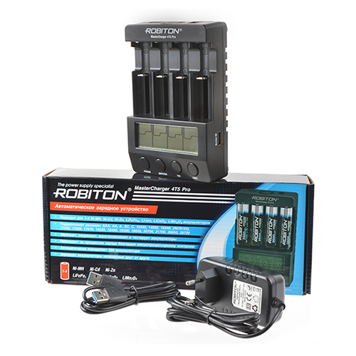 картинка Зарядное устройство Robiton MasterCharger 4T5 Pro