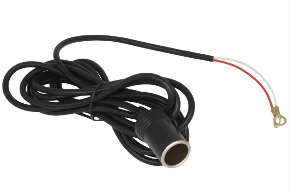 картинка Авто розетка RAM® с кабелем 3 м для подключения к бортовой сети или аккумулятору