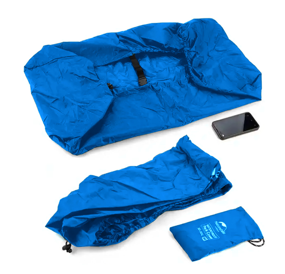 картинка Чехол влагозащитный Naturehike, для рюкзака, размер S (20-30 л), голубой