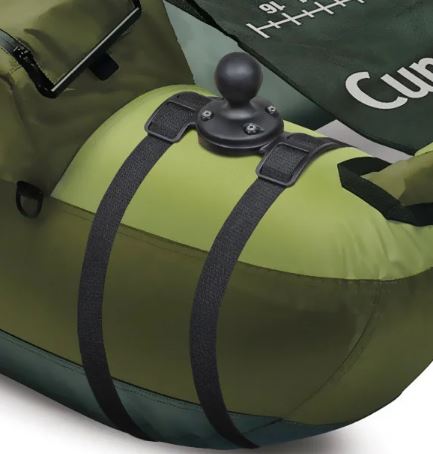 картинка Ремни с площадкой RAM® для закрепления на надувных лодках, шар 25 мм (1") с круглым основан