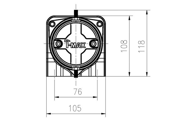 картинка Лебедка T-Max ATW-PRO 2500 синтетика
