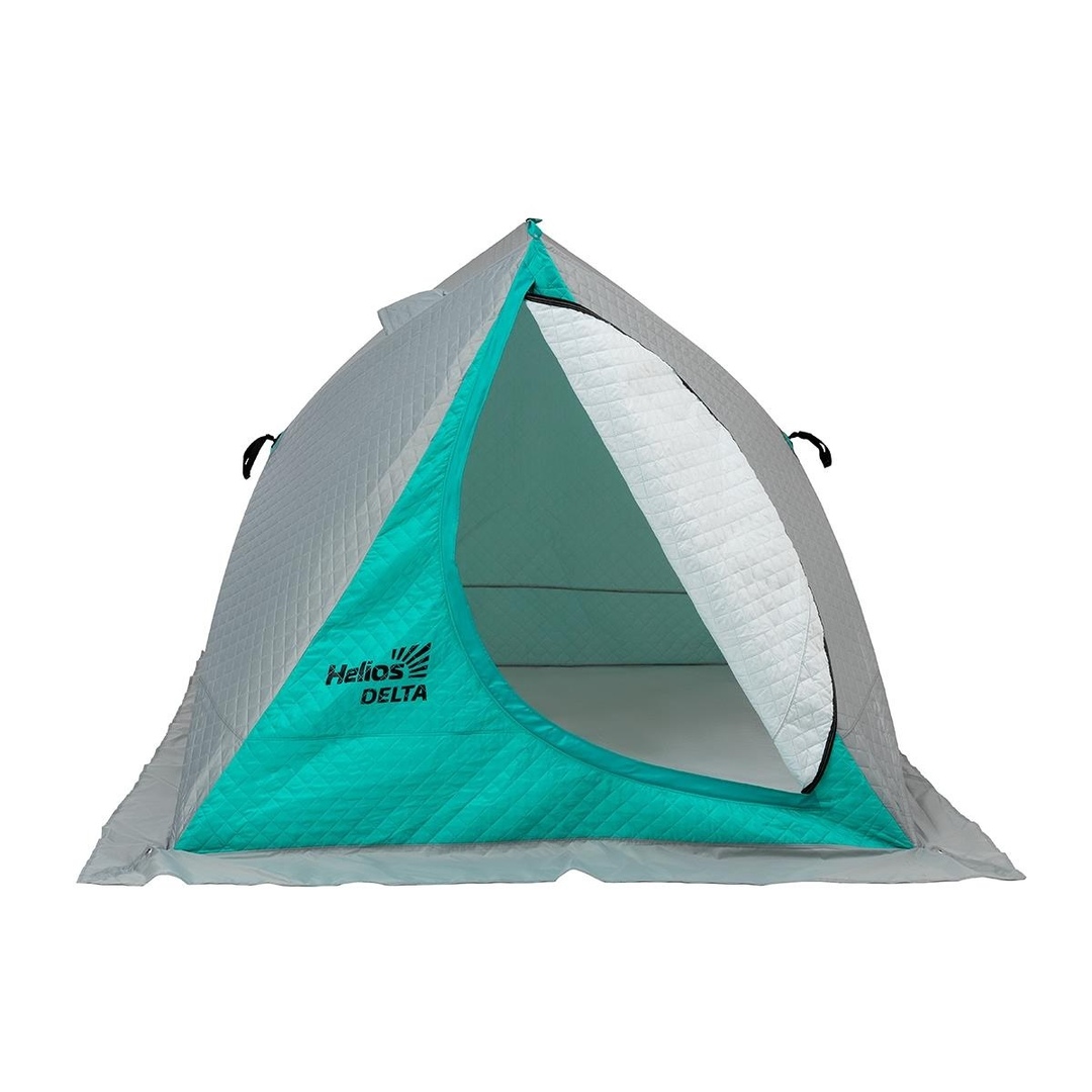 картинка Палатка зимняя двускатная HELIOS DELTA Комфорт, утепленная