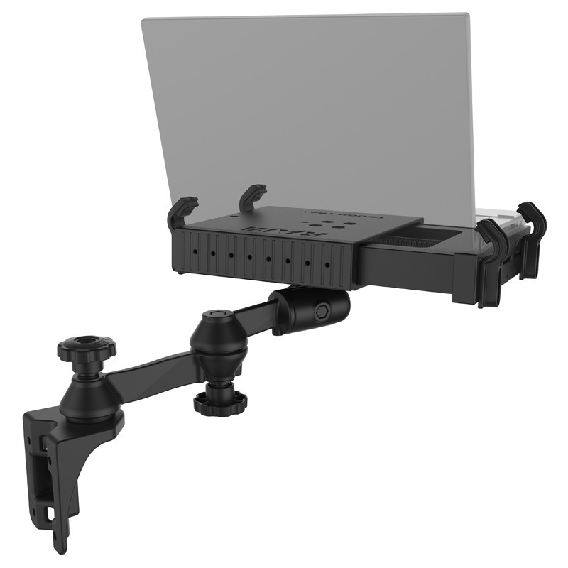 картинка Держатель для ноутбука RAM® Tough-Tray ™ с вертикальным поворотным кронштейном 