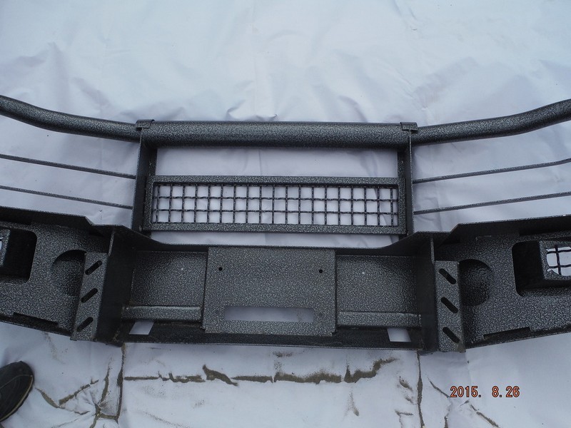 картинка Кит-набор для самостоятельной сварки и окраски бампер "Т-34-2" передний усиленный с кенгурином на УАЗ Патриот, сталь 3, 4, 6 мм СП-Т-34-2-kit