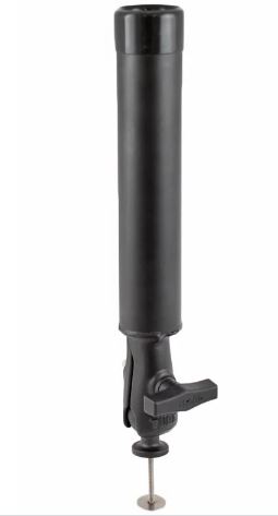 картинка Держатель RAM® Tube™ для удилищ, шар 38 мм (1,5") с длинным винтом, алюминий