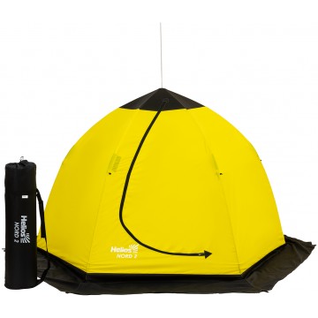 картинка Палатка-зонт зимняя HELIOS NORD-2 Утепленная (желтый/черный)