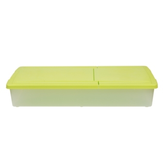 картинка Короб для хранения IRIS UNDER-BED PLASTIC BOX 46л, зеленый