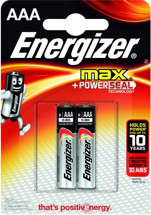 картинка Батарейка Energizer MAX E92 AAA (цена за блистер 2шт)