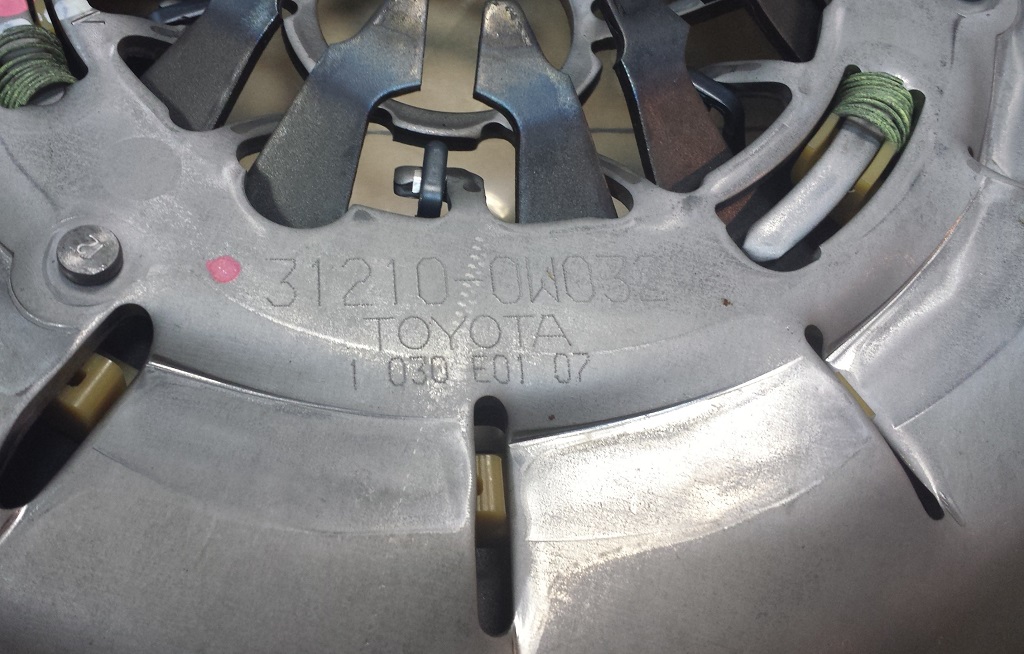 картинка Сцепления корзина Toyota LC 80-100-105 (оригинал) двигатель 1HDFT 1HDFTE 1FZ 2UZ