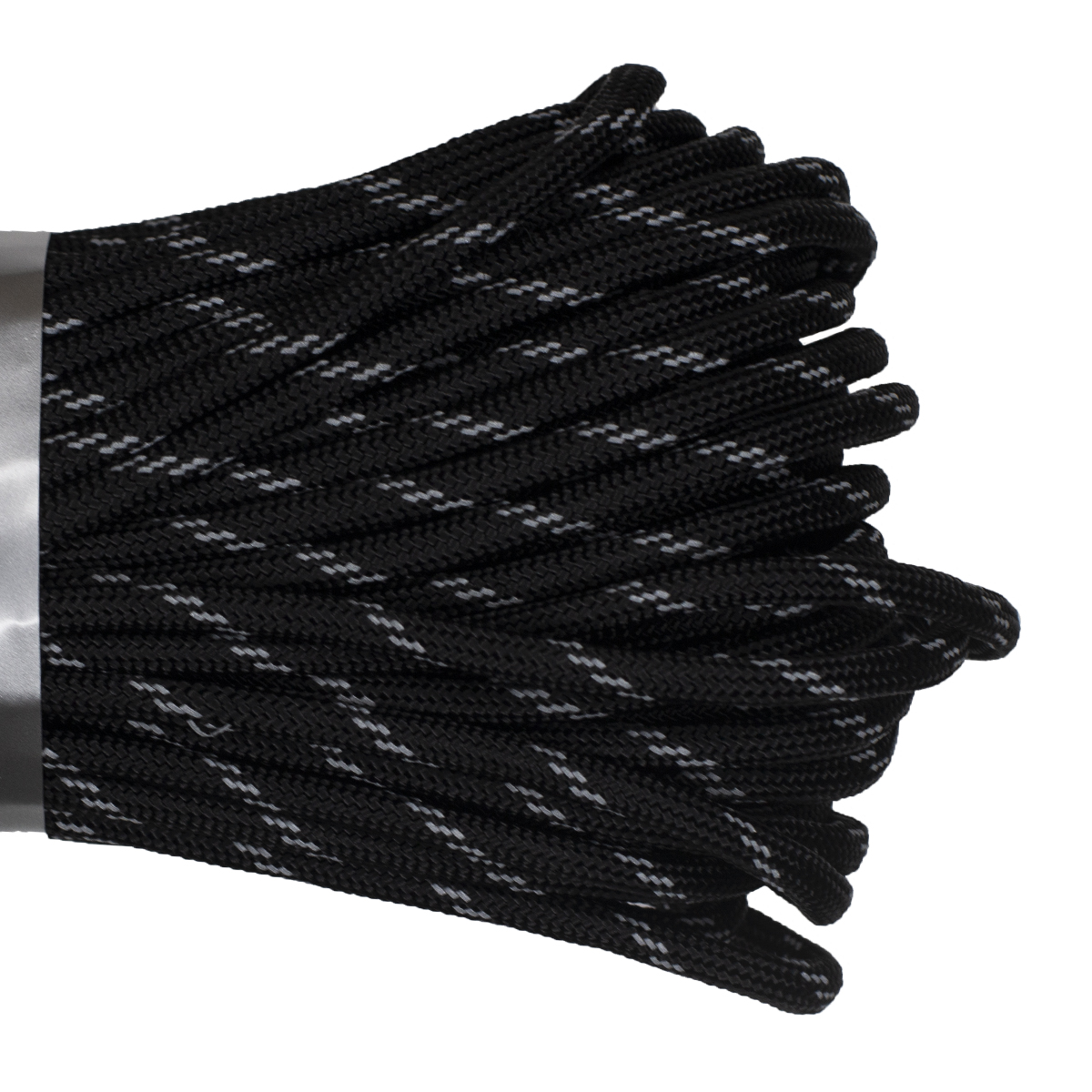 картинка Паракорд 550 CORD nylon 30м световозвращающий (black)