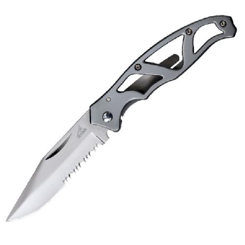картинка Нож Gerber Essentials Paraframe Mini, серрейторное лезвие, блистер, 22-48484