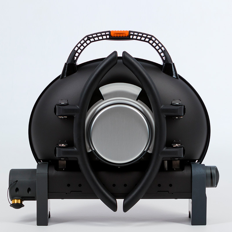 картинка Гриль газовый O-GRILL 500MT bicolor черный-кремовый, с термометром (в комплекте адаптер тип А)